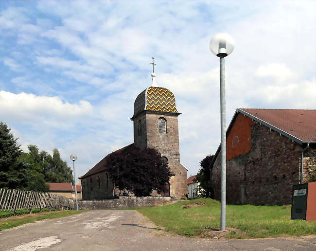 L'église Saint-Martin à Lyoffans - Lyoffans (70200) - Haute-Saône