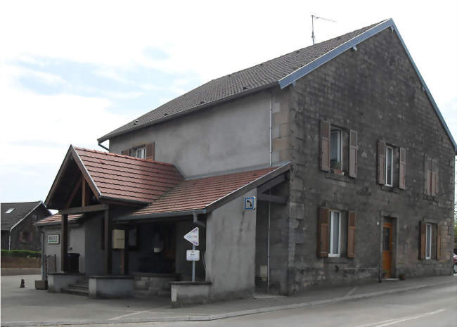 La mairie de Mandrevillars - Mandrevillars (70400) - Haute-Saône