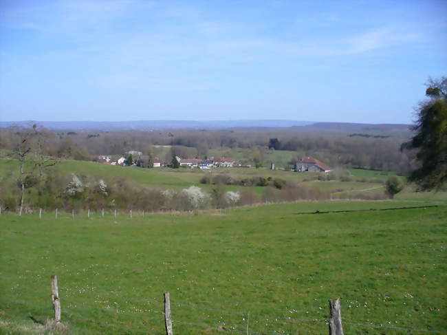 La Pisseure vue coté de Plainemont - La Pisseure (70800) - Haute-Saône
