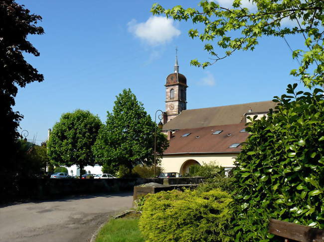 L'église de Raddon, pont - Raddon-et-Chapendu (70280) - Haute-Saône