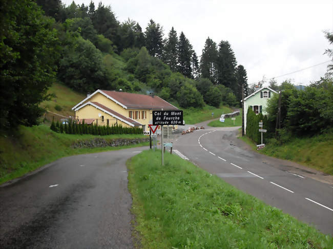 Col du Mont de Fourche sur la commune de la Rosière - La Rosière (70310) - Haute-Saône