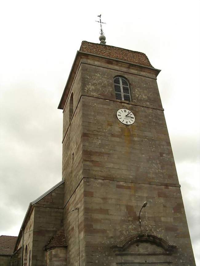 L'église Sainte-Marie - Sainte-Marie-en-Chanois (70310) - Haute-Saône