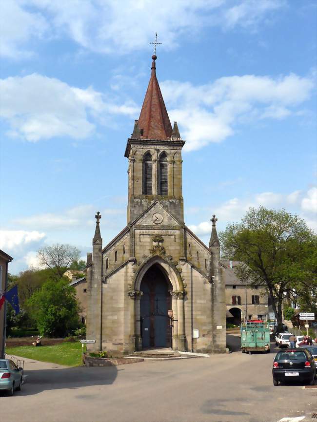 L'église de Saint-Valbert - Saint-Valbert (70300) - Haute-Saône