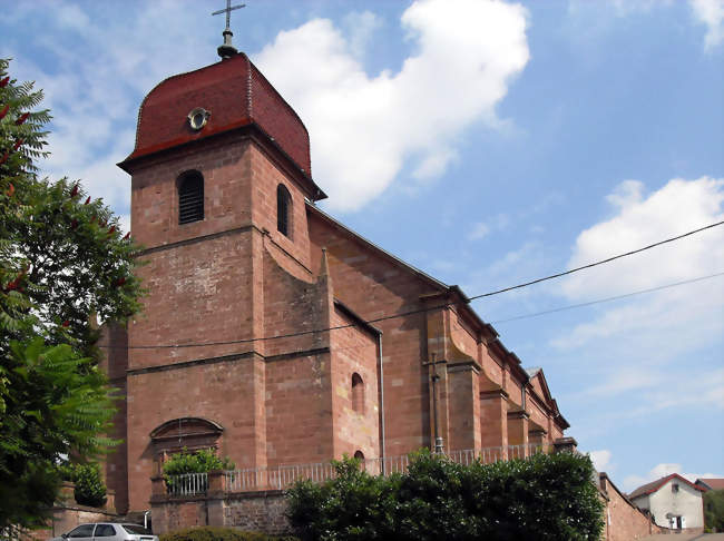 L'église de la Décollation-de-Saint-Jean-Baptiste - Saulnot (70400) - Haute-Saône