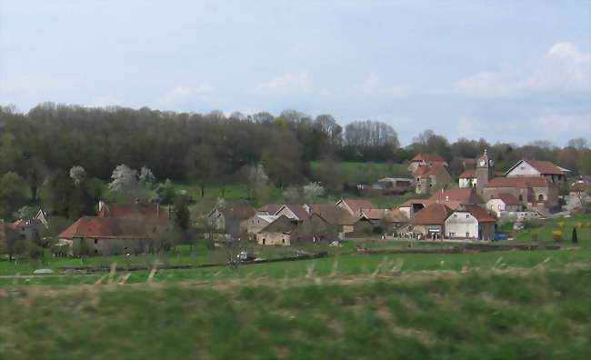 Vue de Vellechevreux-et-Courbenans - Vellechevreux-et-Courbenans (70110) - Haute-Saône