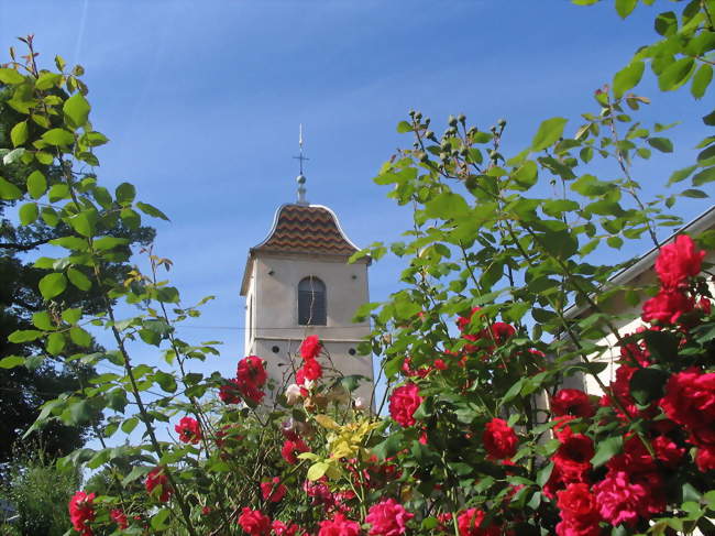 Clocher de l'église de Velle-le-Châtel - Velle-le-Châtel (70000) - Haute-Saône