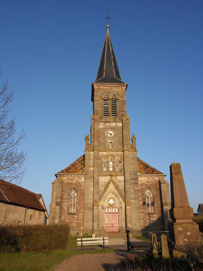 L'église - La Villedieu-en-Fontenette (70160) - Haute-Saône