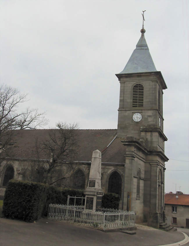 L'église Saint-Jacques de Vougécourt - Vougécourt (70500) - Haute-Saône