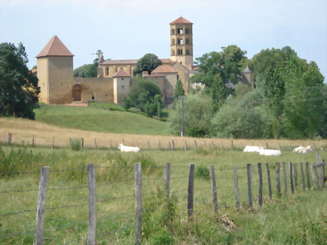 Vue du sud - Anzy-le-Duc (71110) - Saône-et-Loire