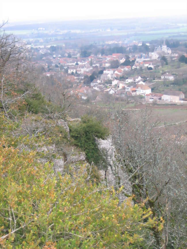 Vue de Bouzeron - Bouzeron (71150) - Saône-et-Loire