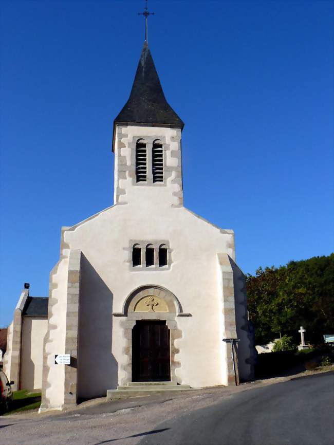 L'église de La Chapelle-sous-Uchon - La Chapelle-sous-Uchon (71190) - Saône-et-Loire