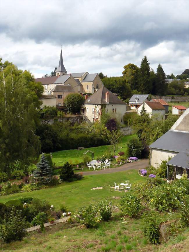 Vue générale de la commune - Cussy-en-Morvan (71550) - Saône-et-Loire