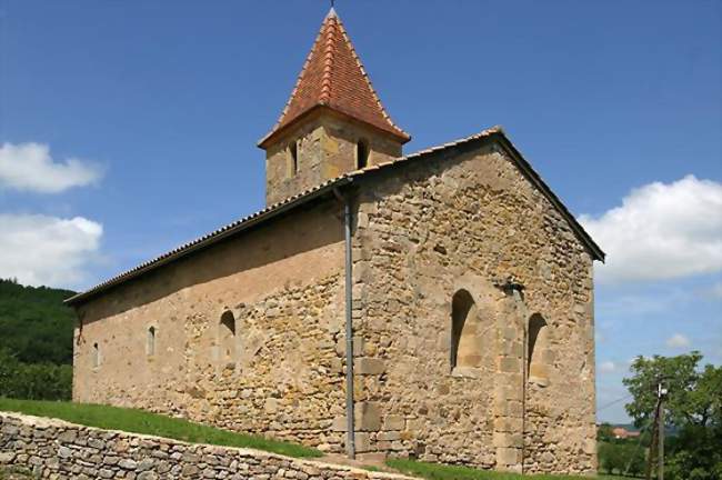 Chevet de la chapelle - Dyo (71800) - Saône-et-Loire