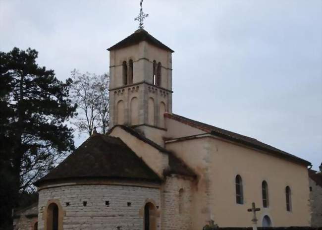 L'église - Flagy (71250) - Saône-et-Loire