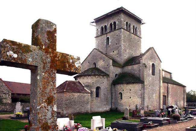 L'église romane de Malay - Malay (71460) - Saône-et-Loire