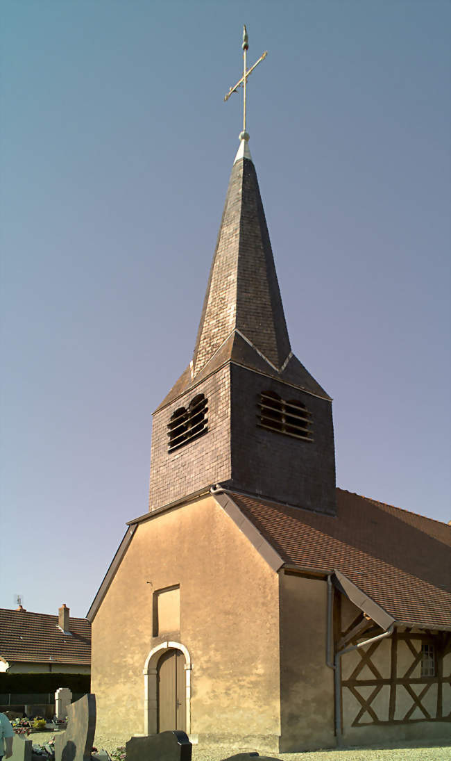 L'église - Mont-lès-Seurre (71270) - Saône-et-Loire