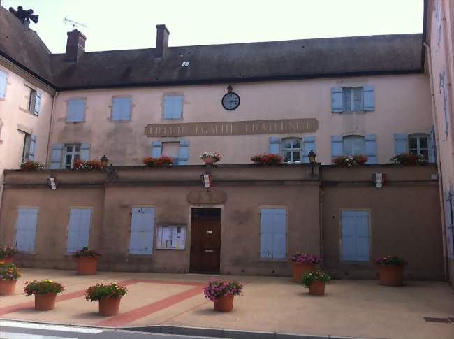 La mairie de Romenay - Romenay (71470) - Saône-et-Loire