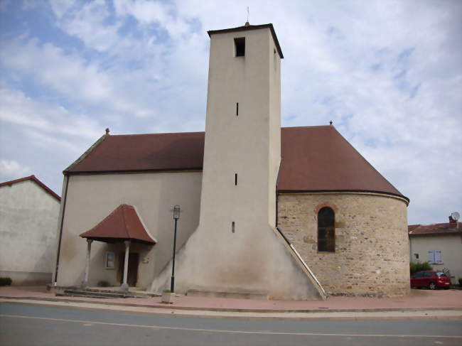 L'église - Sainte-Cécile (71250) - Saône-et-Loire