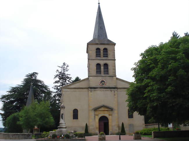 L'église de Saint-Christophe-en-Brionnais - Saint-Christophe-en-Brionnais (71800) - Saône-et-Loire
