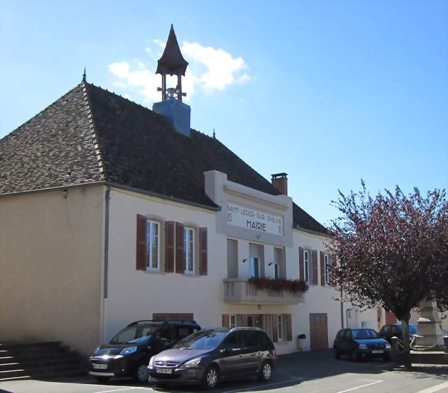 La mairie de Saint-Léger-sur-Dheune - Saint-Léger-sur-Dheune (71510) - Saône-et-Loire
