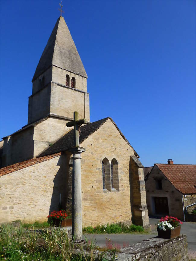 L'église de Saint-Martin-du-Tartre - Saint-Martin-du-Tartre (71460) - Saône-et-Loire