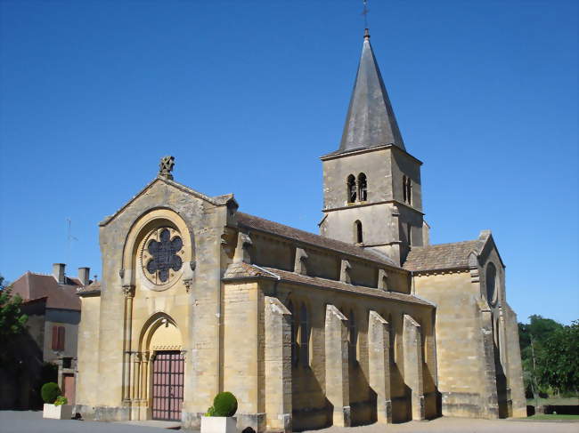 L'église Saint-Vincent - Saint-Vincent-Bragny (71430) - Saône-et-Loire