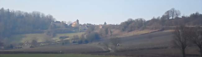 Paysage du village de saint yhtaire en 2013 - Saint-Ythaire (71460) - Saône-et-Loire