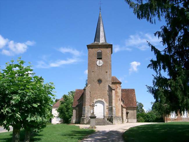 L'église de Sens-sur-Seille - Sens-sur-Seille (71330) - Saône-et-Loire