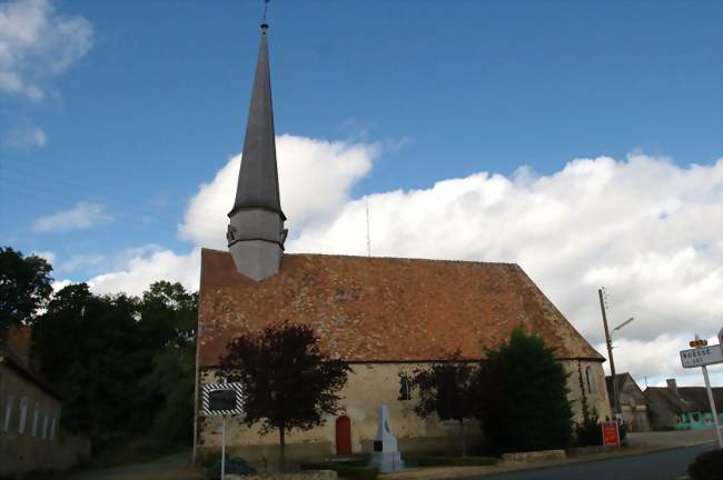 L'église Saint-Jacques - La Bosse (72400) - Sarthe