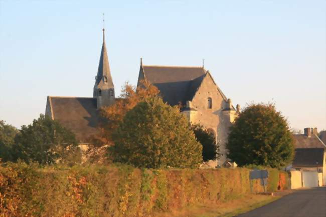 L'église Saint-Martin - La Bruère-sur-Loir (72420) - Sarthe