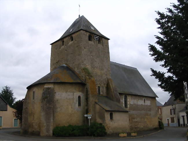L'église Saint-Jean-Baptiste - Courtillers (72300) - Sarthe