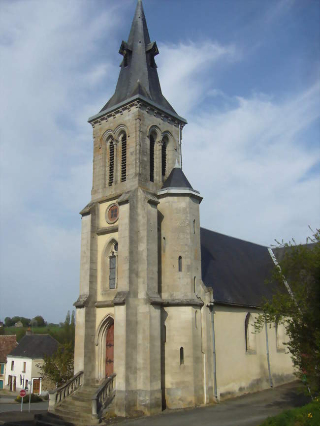 Église Saint-Sulpice de Dehault - Dehault (72400) - Sarthe