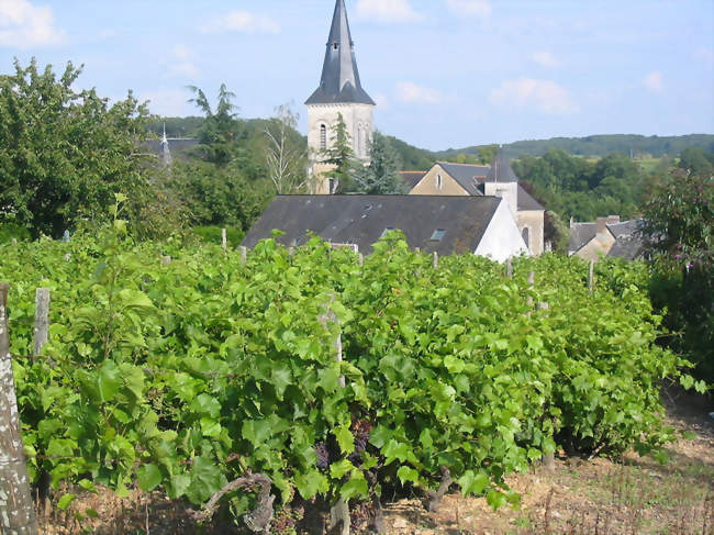 Dissé et son clocher - Dissé-sous-le-Lude (72800) - Sarthe