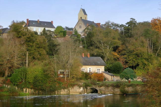 Vue générale de Juigné-sur-Sarthe - Juigné-sur-Sarthe (72300) - Sarthe
