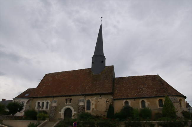 L'église Saint-Jean - Marolles-lès-Saint-Calais (72120) - Sarthe