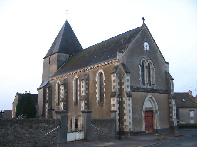 L'église Notre-Dame - Notre-Dame-du-Pé (72300) - Sarthe