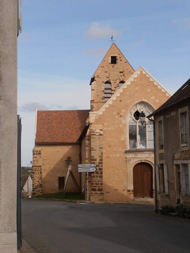 L'église de Saint-Christophe - Saint-Christophe-en-Champagne (72540) - Sarthe