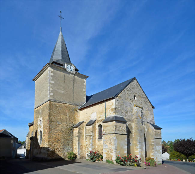 L'église Saint-Jean-Baptiste - Saint-Jean-de-la-Motte (72510) - Sarthe