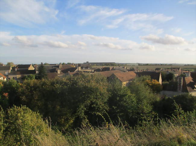 Saint-Rémy-du-Val vu depuis les ruines du château - Saint-Rémy-du-Val (72600) - Sarthe