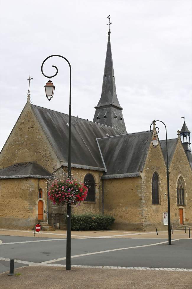 L'église Saint-Germain - Savigné-l'Évêque (72460) - Sarthe