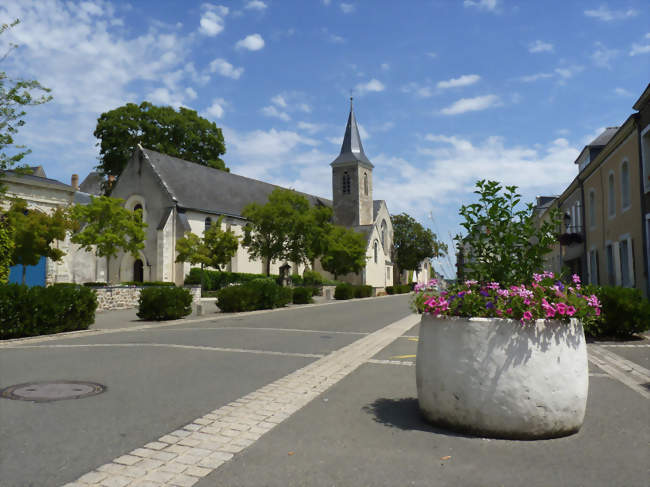Le bourg de Solesmes - Solesmes (72300) - Sarthe