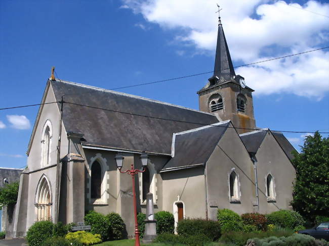 L'église Saint-Maurille - Souvigné-sur-Sarthe (72300) - Sarthe