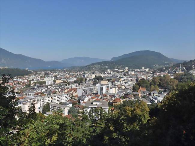Vue panoramique de la ville - Aix-les-Bains (73100) - Savoie