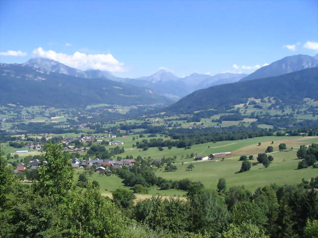 Arith et Montagny depuis la montagne de Bange - Arith (73340) - Savoie