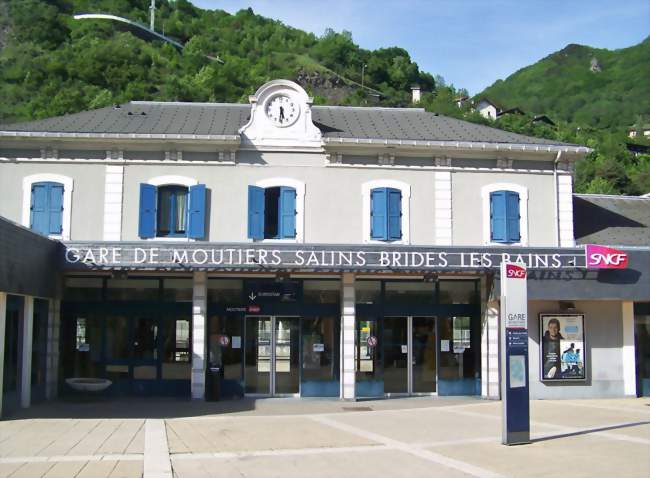 La Gare de Moûtiers-Salins-Brides-les-Bains - Brides-les-Bains (73570) - Savoie
