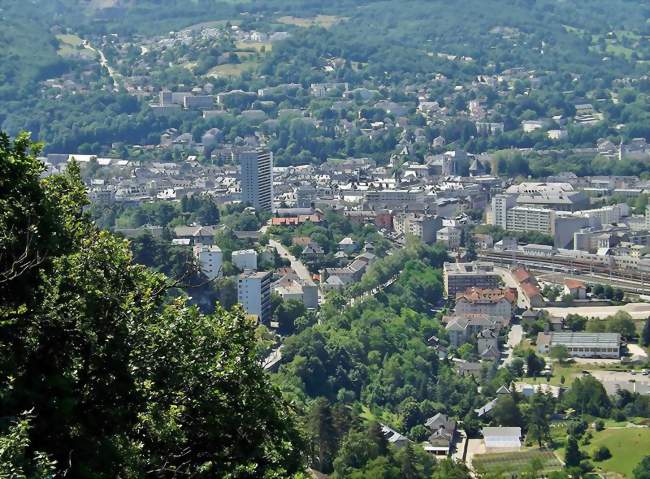 Vue générale de la ville de Chambéry