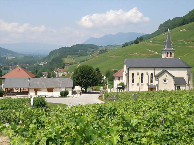 Èglise Saint-Maurice et château de La Mar à Jongieux - Jongieux (73170) - Savoie