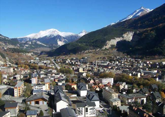 Vue sur Modane-est (depuis Loutraz) - Modane (73500) - Savoie