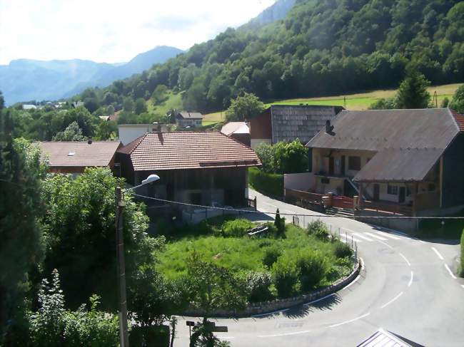 Vue panoramique de la commune de Pallud - Pallud (73200) - Savoie