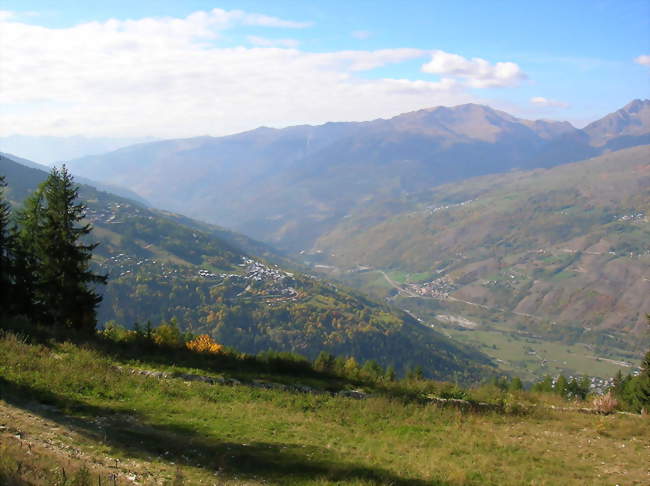 Vue générale de Peisey-Nancroix - Peisey-Nancroix (73210) - Savoie